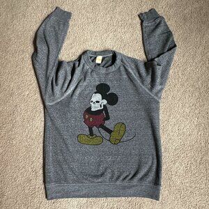 Death Mickey custom printed sweatshirt